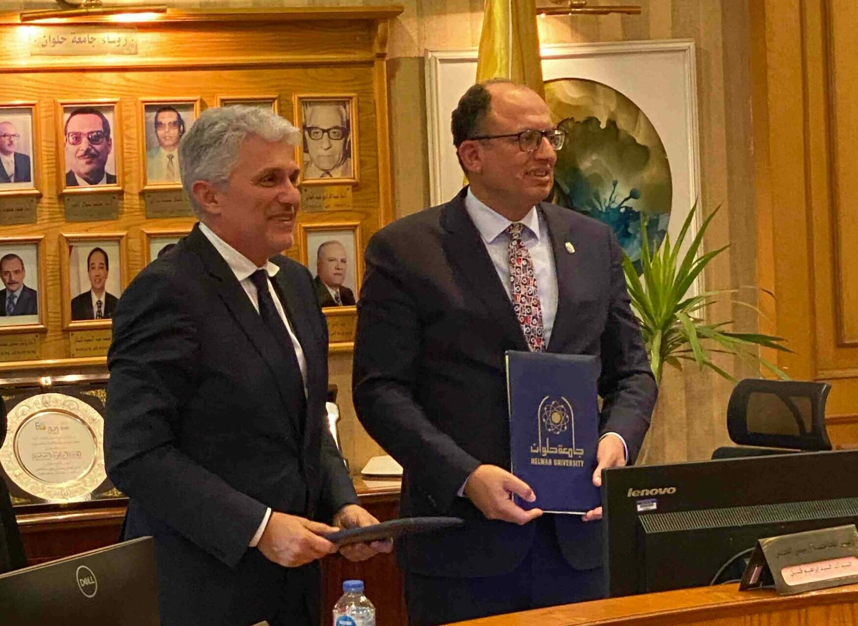 Helwan April 2025-1-President-Rector